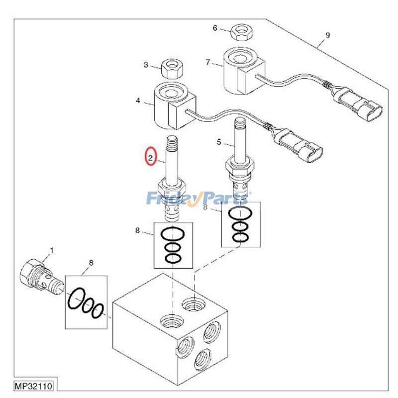 FridayPartsでソレノイドスプールカートリッジバルブを購入