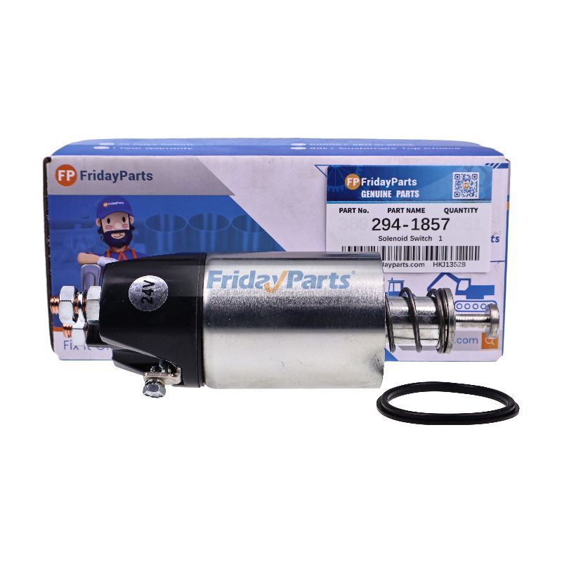ソレノイド スイッチ 294-1857 2941857、Caterpillar CAT エンジン 3066 3046 3064 C6.4 C4.2 用