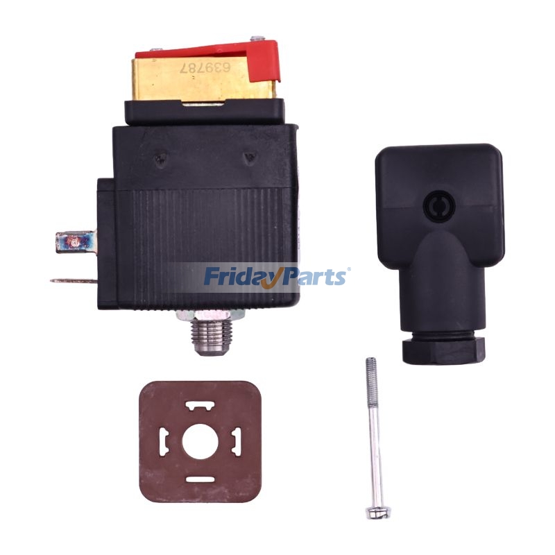 Atlas Copco用用アトラスコプコ エアコンプレッサー用ソレノイドバルブ 00451904