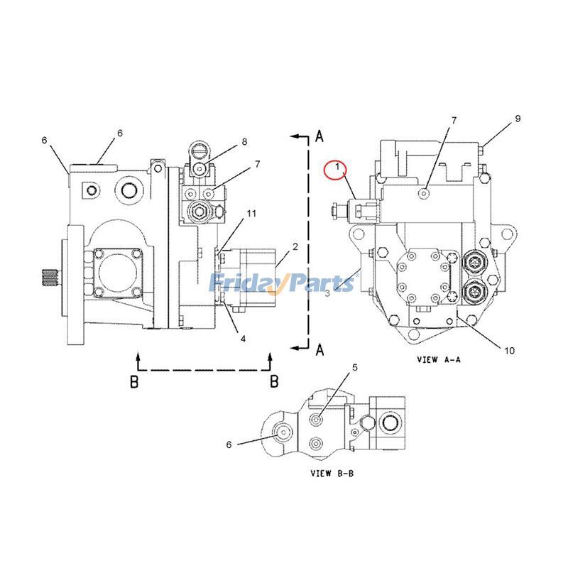 Solenoid Valve 107-0677 for Caterpillar CAT Engine 3408E 3412E Truck 69D 769C 769D 773B 773D 773E 775D 775E for less