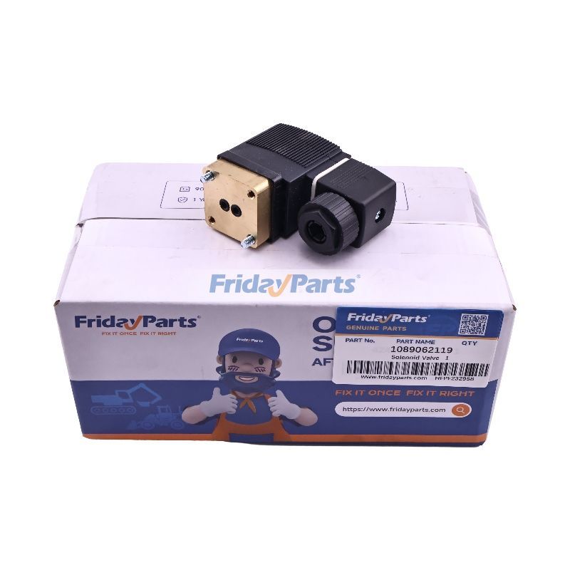 Électrovanne 1089062119 pour compresseur d'air Atlas Copco