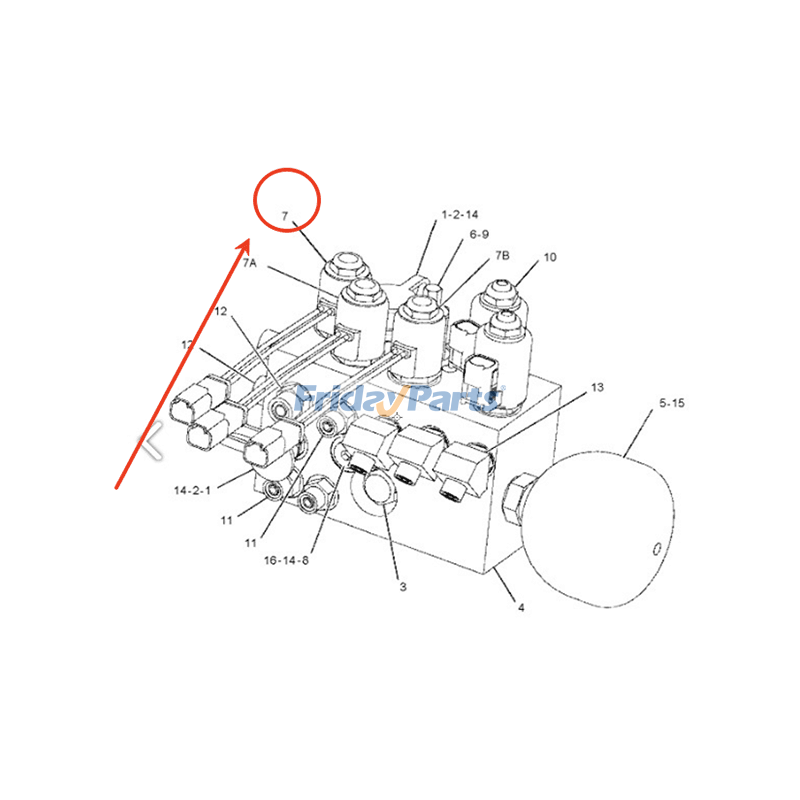 Solenoid Valve for Loader
