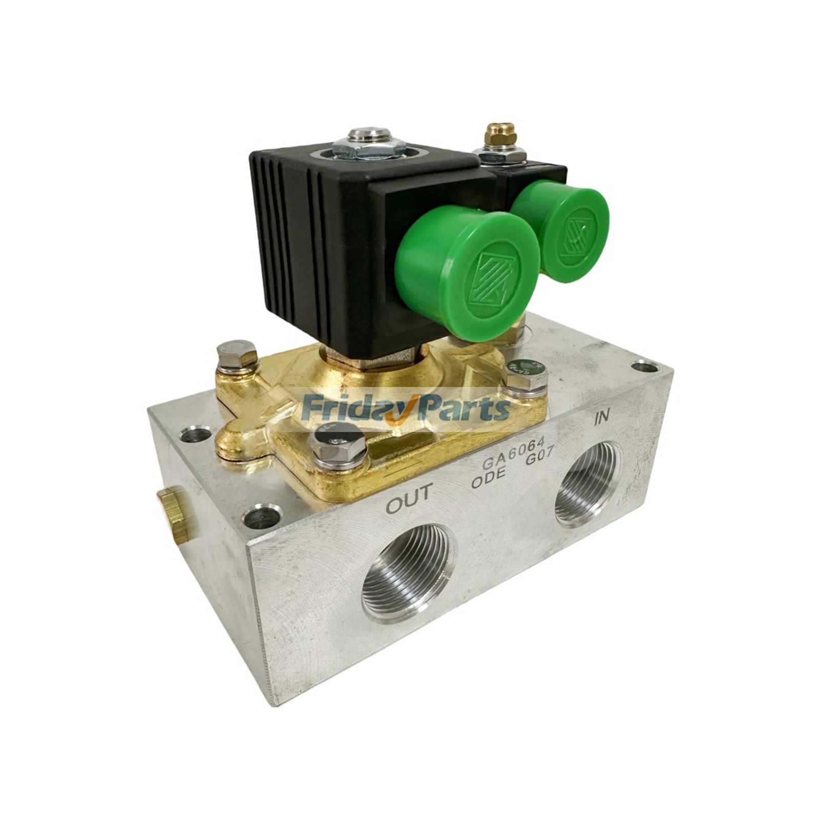 Solenoid Valve 1649800391 for Atlas Copco GA75VSD++ GA83VSD+ GA87VSD+ GA90VSD+ GA95VSD+ GA110VSD+ Premium Quality with 3-Year Warranty