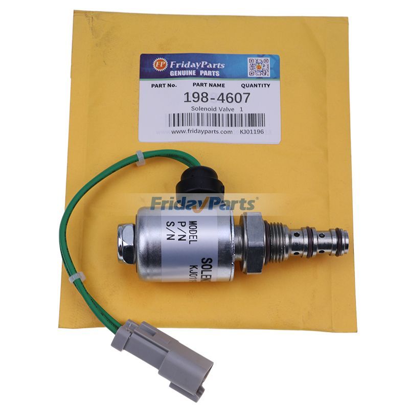 Solenoid Valve 198-4607 for Caterpillar CAT 3116 3176C 3306 3406E 3412D C9 C15 C18 Engine