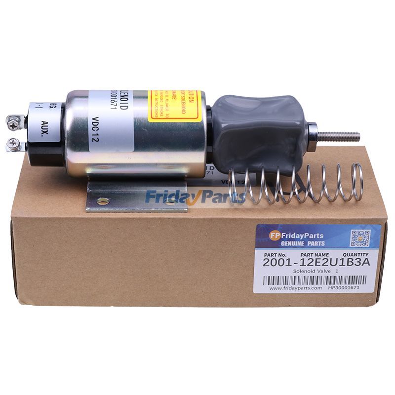 Solenoid Valve 2001-12E2U1B3A AE55580 for John Deere 3950 3970 5400 5200 5460 5440 5820 5720 5830 5730