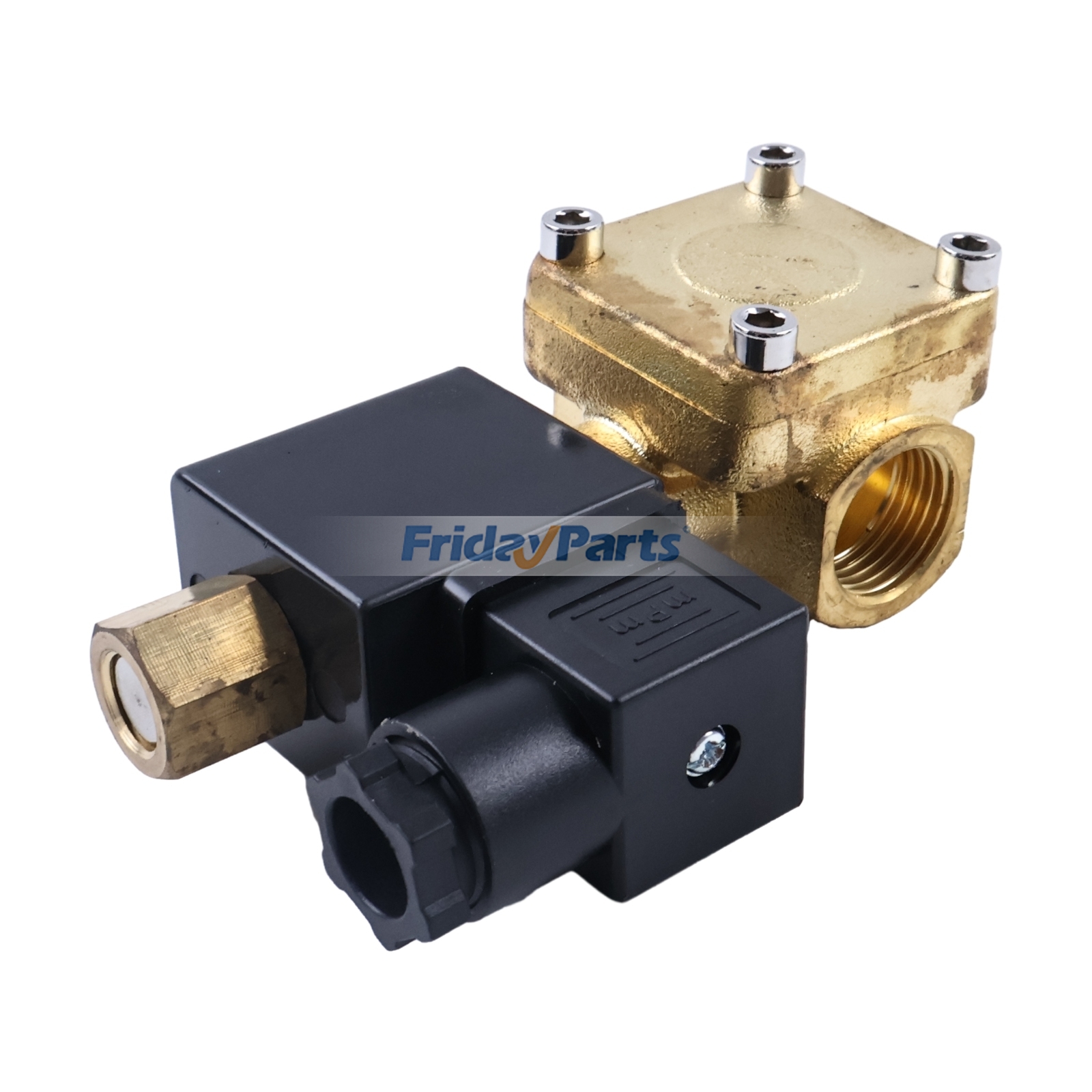 Válvula solenoide de 220 V, número de pieza 2104090170, para compresor de aire de tornillo Fusheng. para Compresor de aire