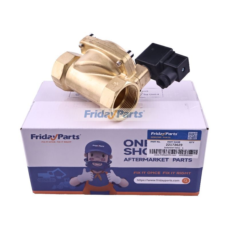 Solenoid Valve 22173629 for Ingersoll Rand Air Compressor