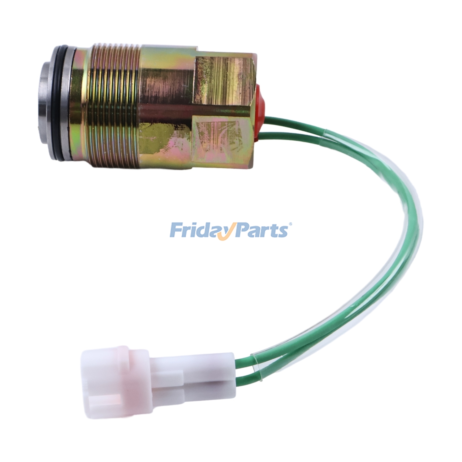 Válvula solenoide sin tornillo de ajuste 2436U1453S11 para excavadoras Kobelco SK160LC, SK200, SK210, SK250, SK300, SK330 y SK400 Para KOBELCO