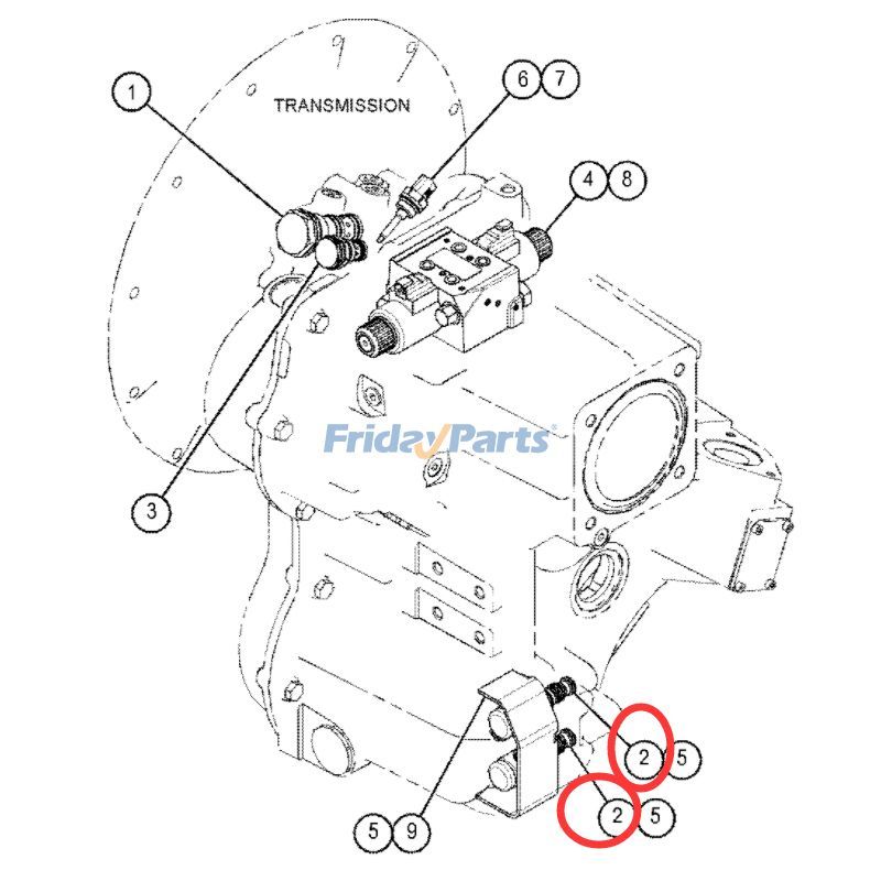Solenoid Valve 2748041 for Caterpillar CAT Loader 420F 428E 430F 432E 450F 901C 902 for less