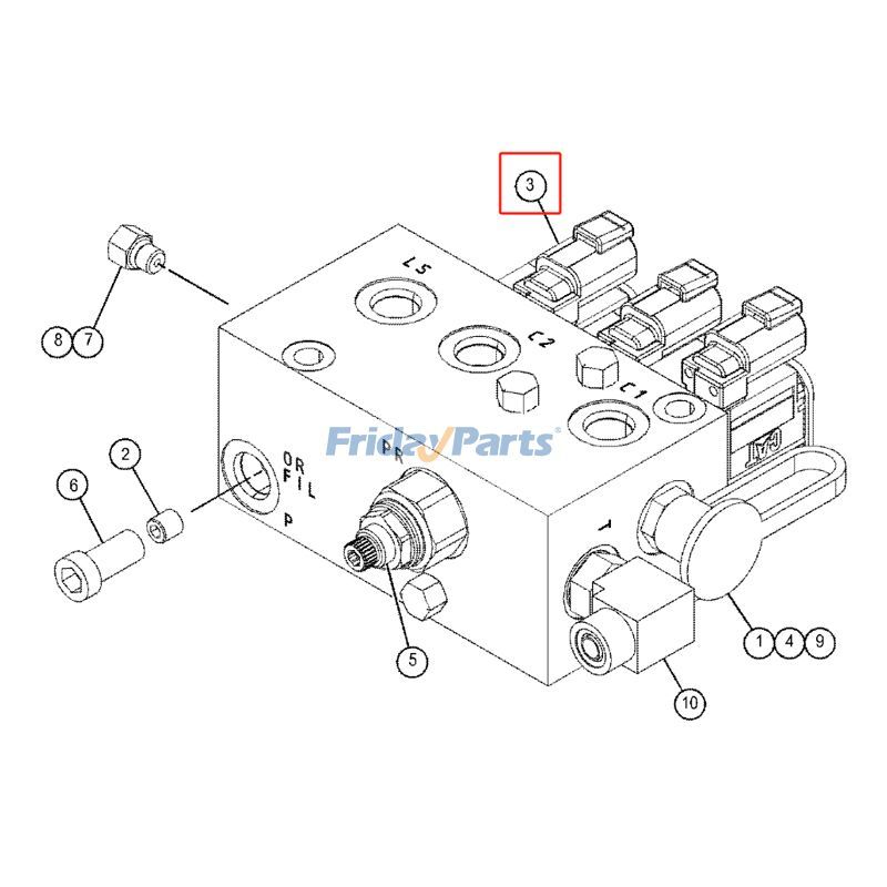 Solenoid Valve for Dozer,Loader,Skidder