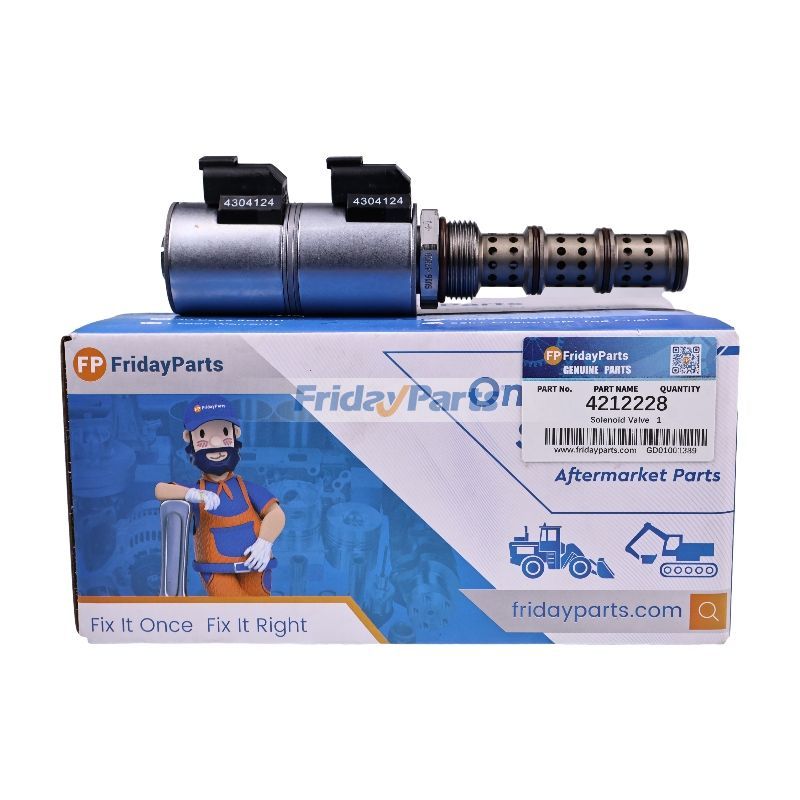 Conjunto de válvula solenoide 4212228 para Dana