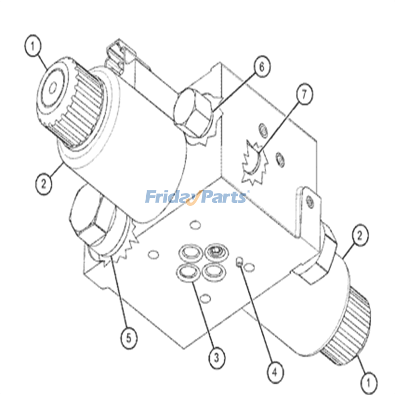 Solenoid Valve for Engine,Loader