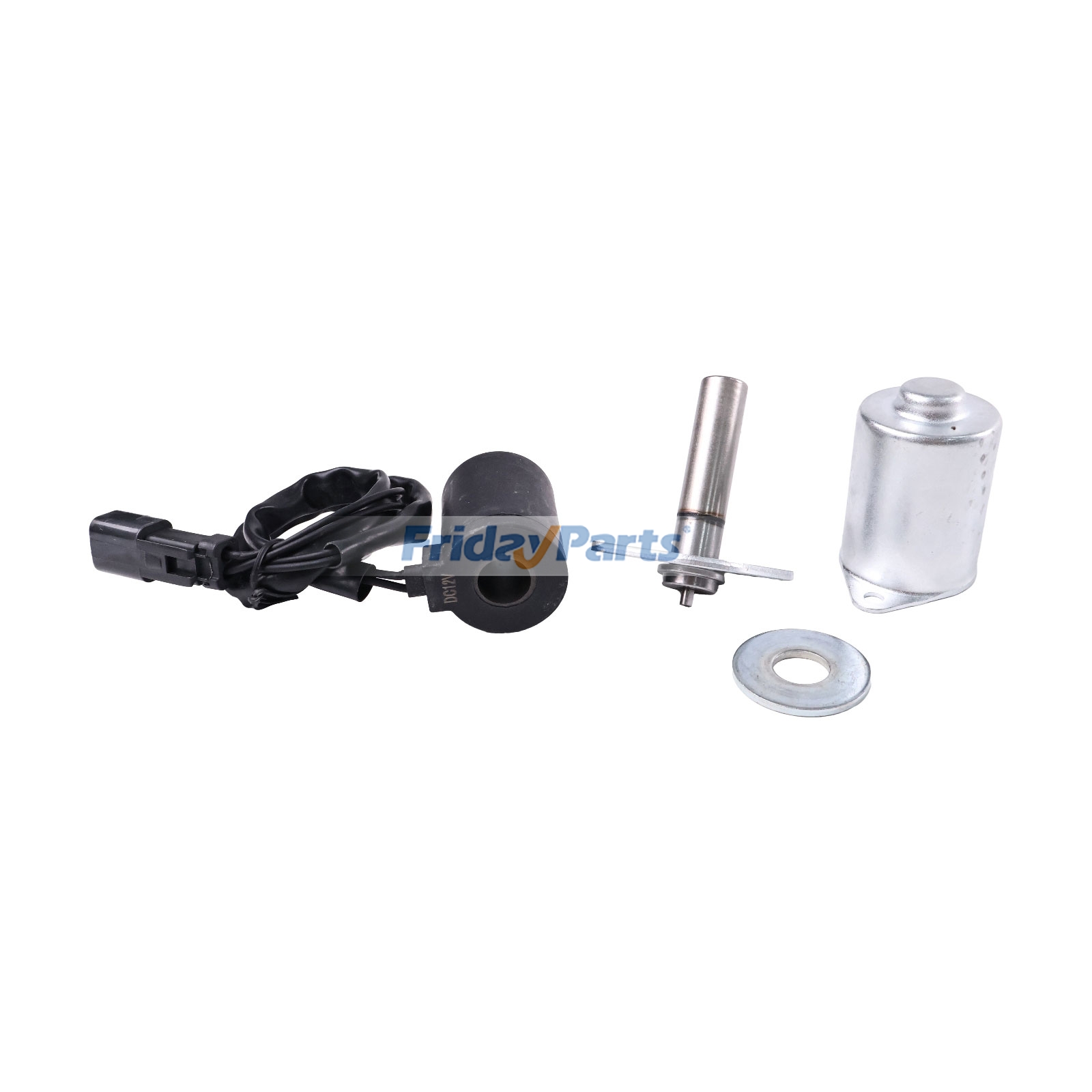 Solenoid Valve 702-21-56280 for Komatsu Loader WB93R-5 WB93R-5E0 WB93R-8 WB93S-5 WB93S-5E0 WB97R-5 WB97R-5E0 WB97S-5 WB97S-5E0