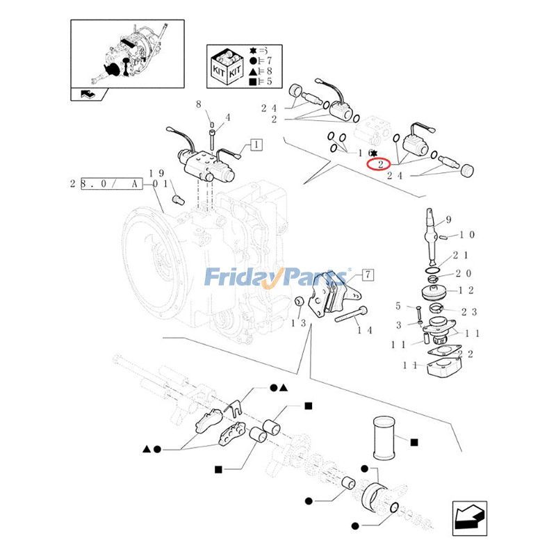  Solenoid Valve Coil Backhoe For New Holland