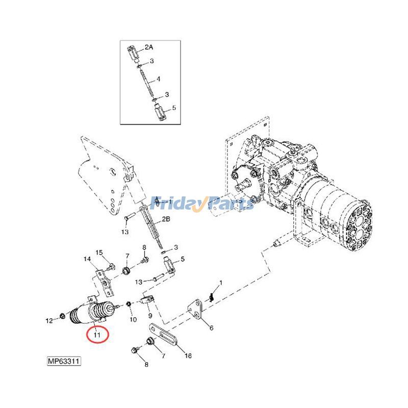 Magnetventil AM121994 TCU14931 für Yanmar-Motor 3TNA72C 3TNV84T John Deere 3225C 3235C 3245C F911 F925 F932 F935für Für JOHN DEERE