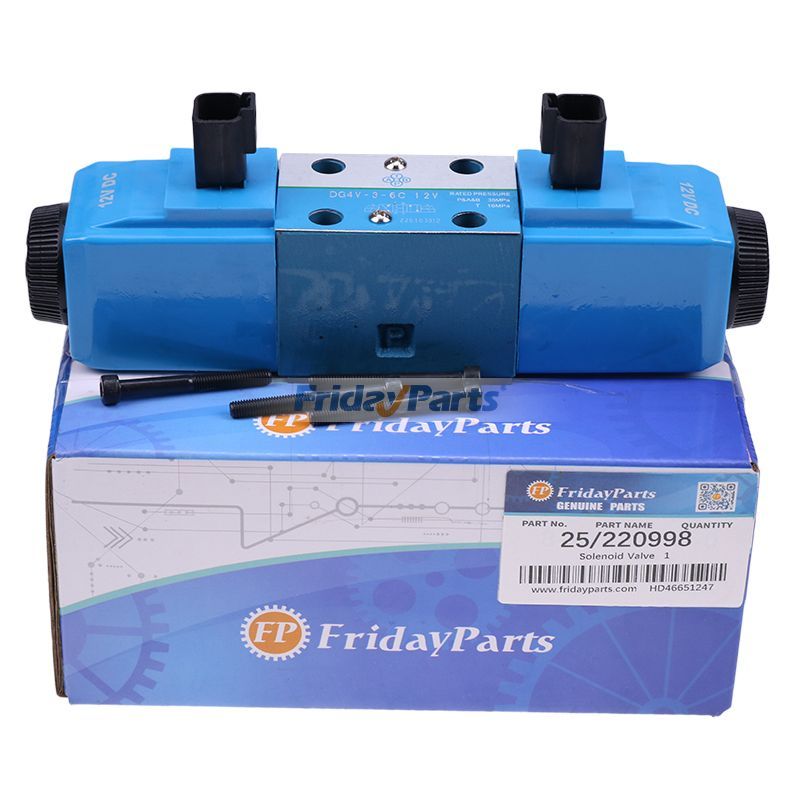 Magnetventilbaugruppe 25/220998 für JCB 3CX 4CX Baggerlader