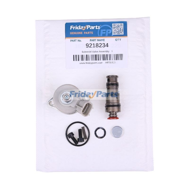 Solenoid Valve Assembly 9218234 for John Deere 120D 135D 160DLC 180 190DW 200CLC 210 220DW 225DLC 250GLC 290GLC 350DLC 75D 85D