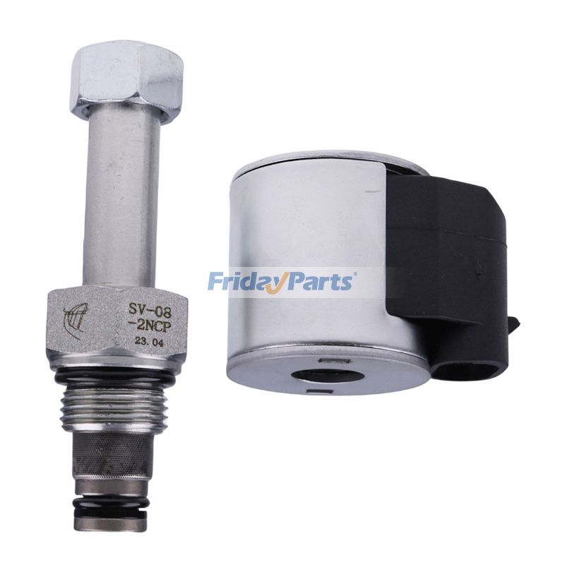 Solenoid Valve AT195142 for John Deere Engine 6068 4045 Loader 310G