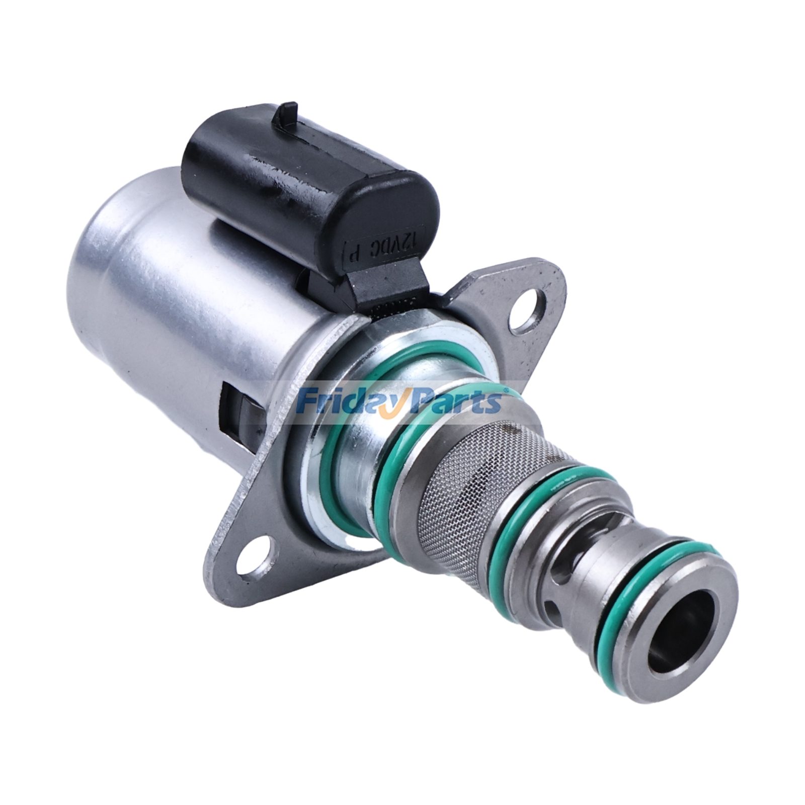 12V Solenoid Valve AT338325 for John Deere Engine 6068 6090 6135 6136 Self-Propelled Sprayer 4630 Combine Harvester S550 S650 T550 T560 W650 W660 Cotton Picker CP770