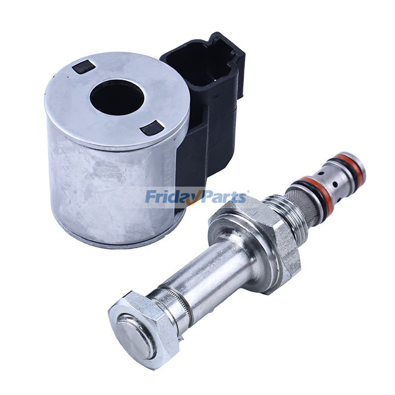 Válvula solenoide de 24 V AT429042 para motor John Deere 4045 6068 6090 6125 6135 Cargador 444H 544J 605K 624J 644J 655K 824J 844K