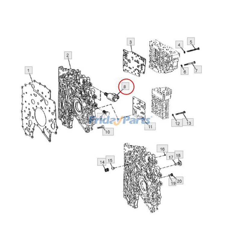 FridayParts Solenoid Valve