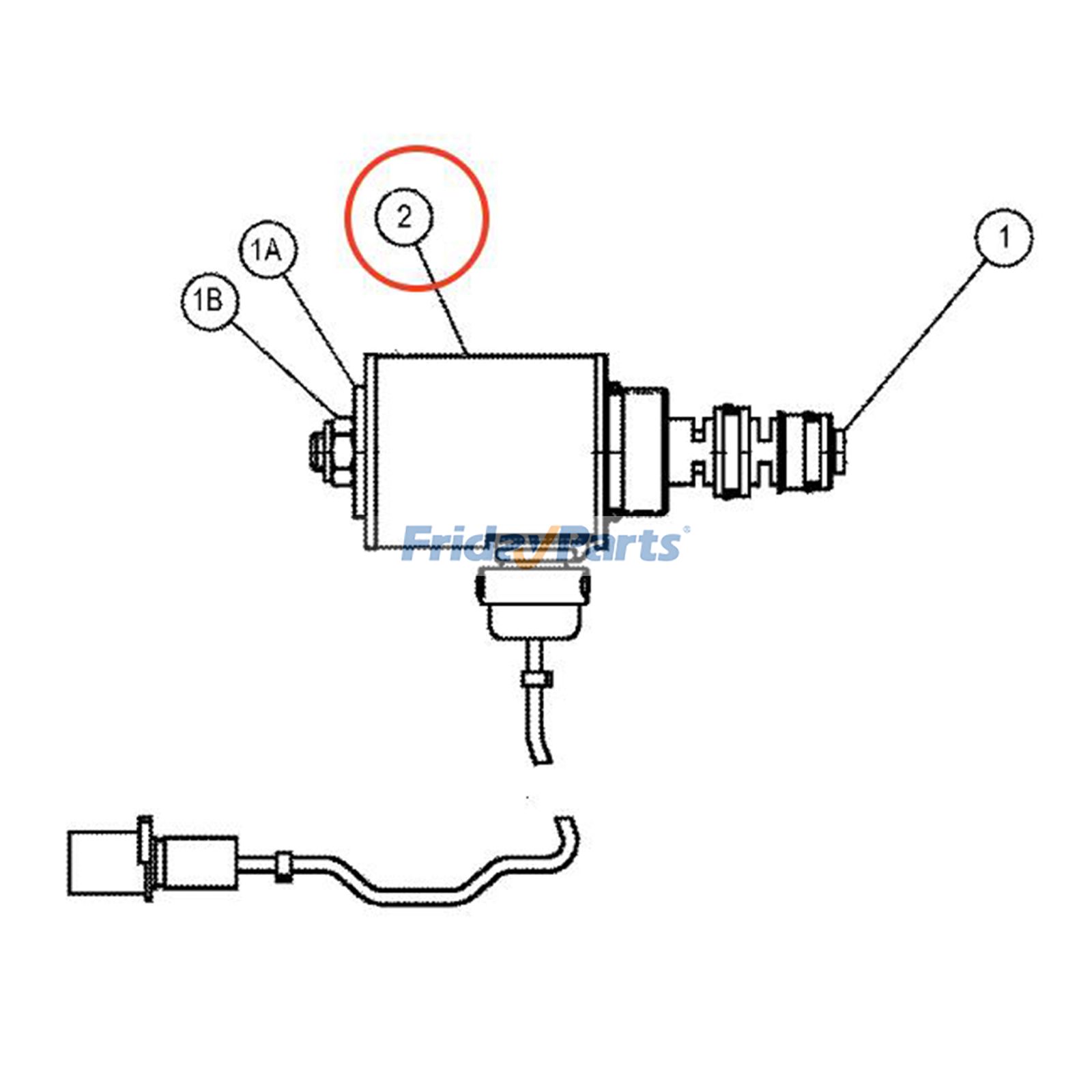 Solenoid Valve Coil for Engine,Excavator,Loader,Motor Grader,Off-Road Truck,Skidder,Tractor