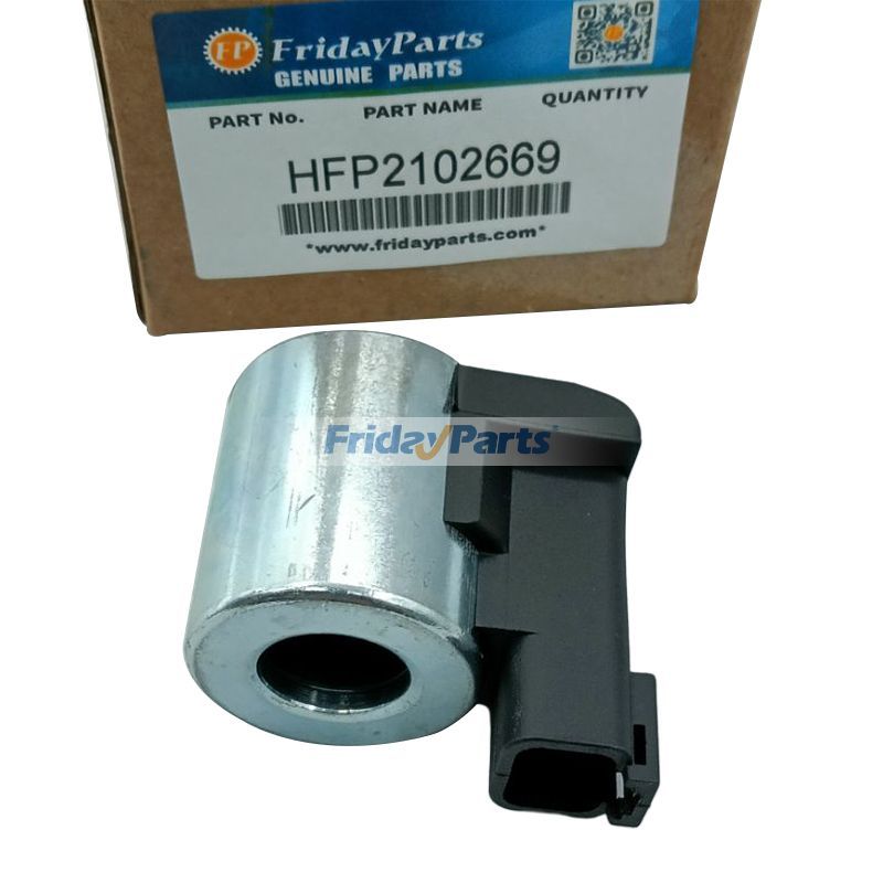 Solenoid Valve Coil 3036401 for Hyundai Excavator R225-7