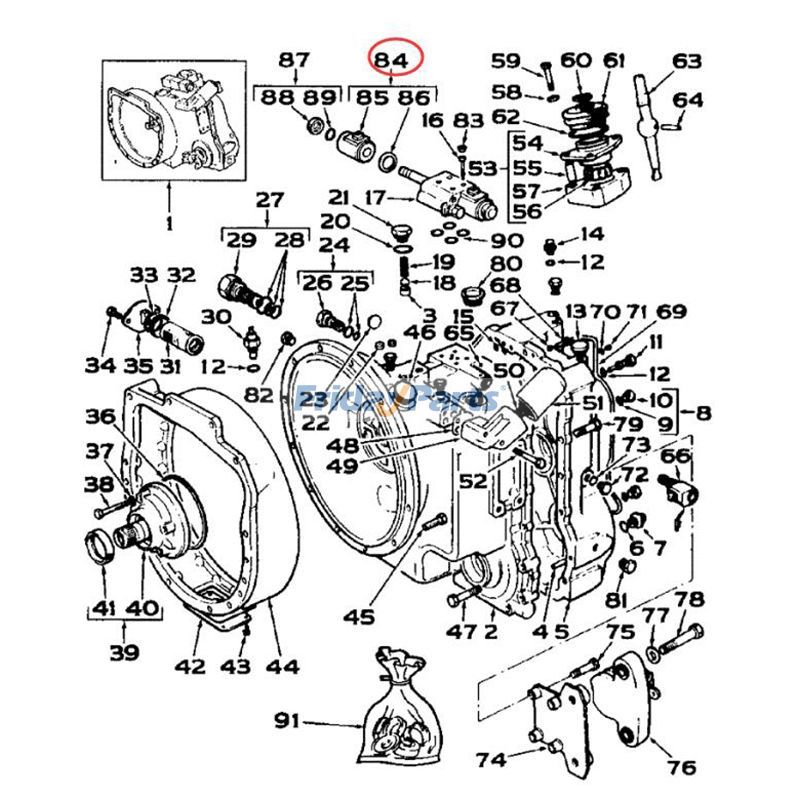  Solenoid Valve Coil Terex Backhoe For CASE,For TEREX