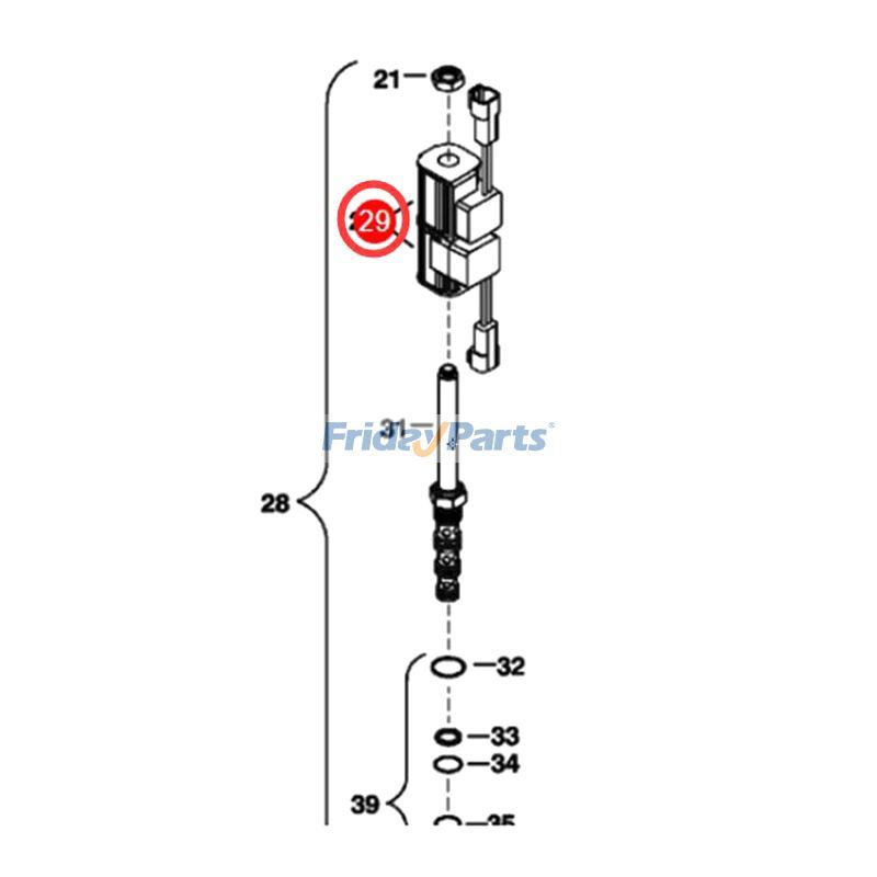 Solenoid Valve Coil for Loader