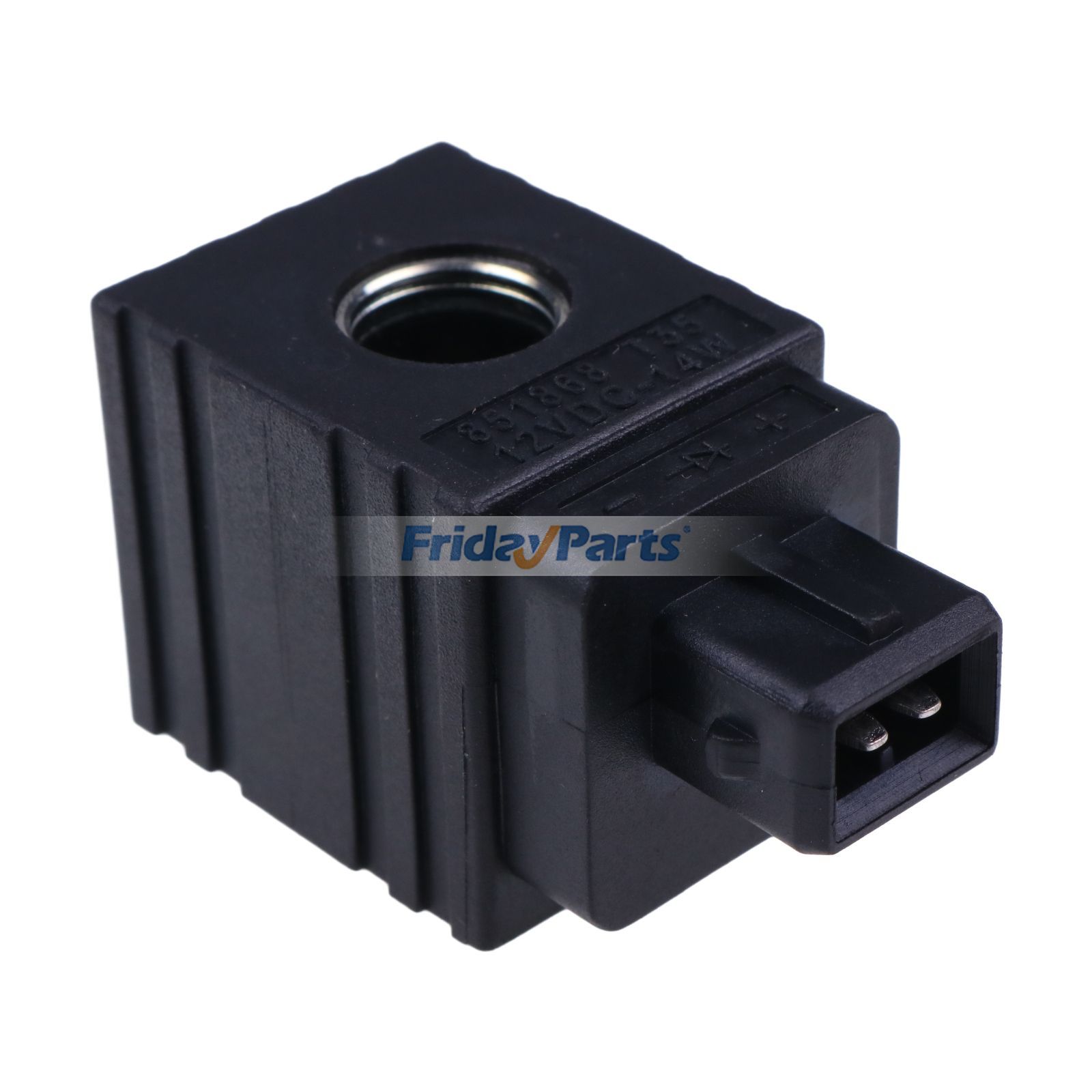 Bobina de válvula solenoide de 12 V 6889-851868 para tractores Massey Ferguson 3060, 3095, 3635, 3645, 3655, 6140, 6150, 6170, 6180, 6245, 6255, 6265, 6270, 8120 y 8140 Para Massey Ferguson