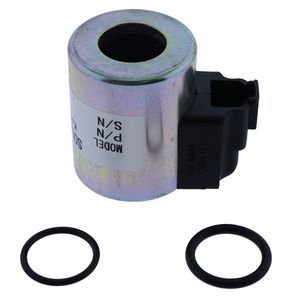 Bobina de válvula solenoide 85827798 para retroexcavadora New Holland B100B B110B B90B B95 B95B B95BLR LB110.B LB75.B LB90.B
