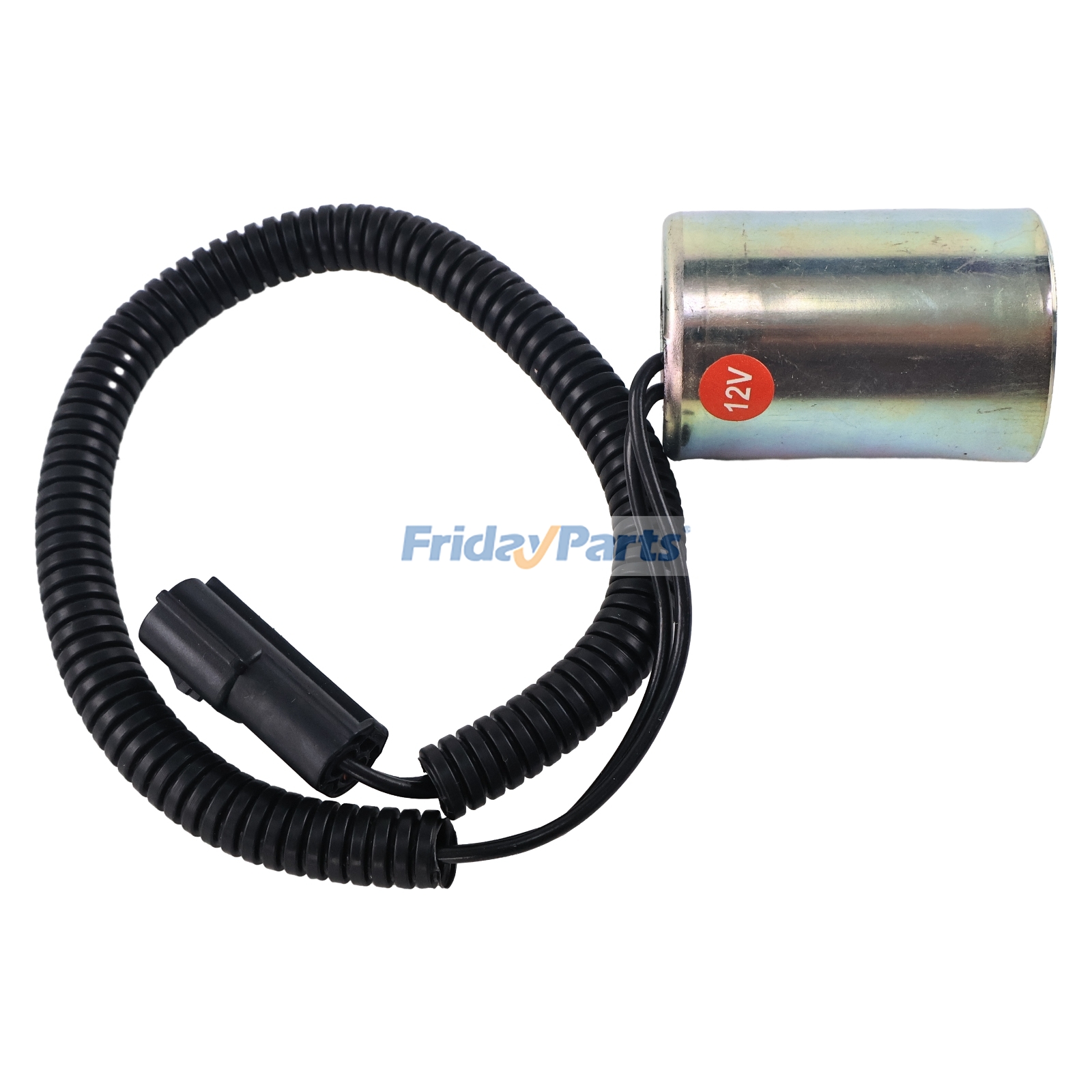 Bobina de válvula solenoide de 12 V para excavadora Daewoo DH55 de FridayParts