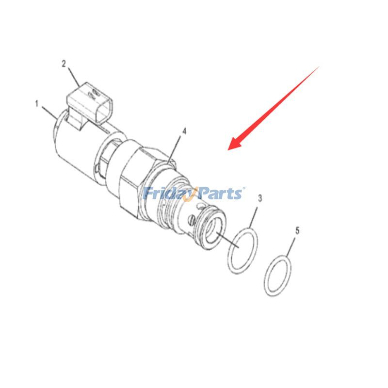 Solenoid Valve Grouperpillar CAT for Engine,Generator,Loader,Tractor,Others