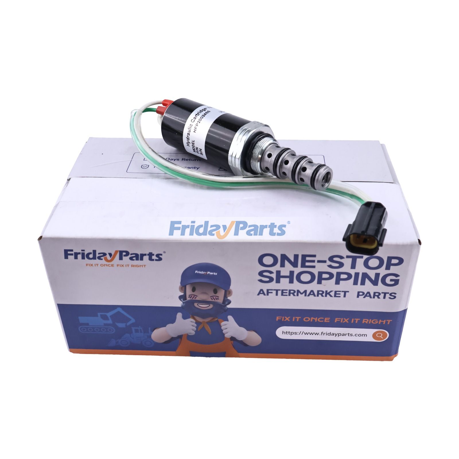 Solenoid Valve KDRDE5K-20/40C07-109 SKX5P-17-208 for Hyundai Excavator R215-7 R225-7