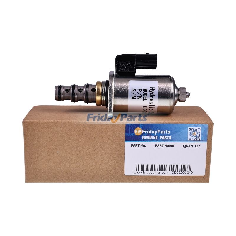 Solenoid Valve KDRDE5K-50/30C50-122 for Kobelco Excavator SK200-8 SK330-8 SK350-8 SK75-8 SK130-8 SK250-8 SK260-8