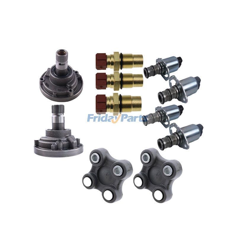 Solenoid Valve Kit 257948A1 RE211158 AT210773 E97806 fit for John Deere Engine 4045HL 6068HL 4045HT Tractor 6015R 6110R 6115R