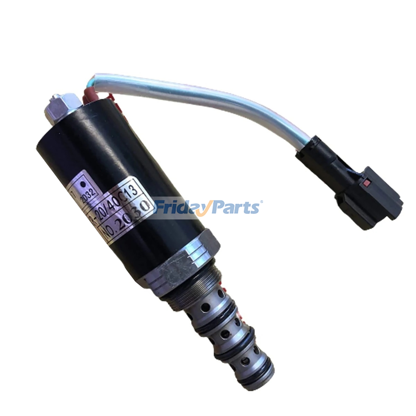 Válvula solenoide LJ00684 para excavadoras CASE CX130, CX160, CX135SR, CX210C, CX300C, CX80C, CX240LR, CX290, CX330, CX350C y CX470C.