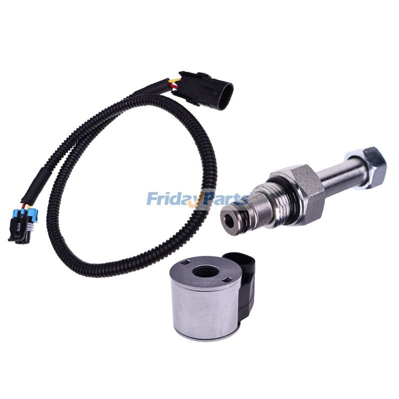 Solenoid Valve RE32530 for John Deere Engine 4045 6068 6090 6101 Loader 310E 310SG 315SE 315SG