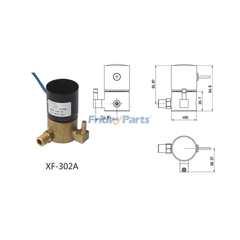 Other Construction Equipment 800 psi Brake Brass Solenoid Control Valve Direct Acting