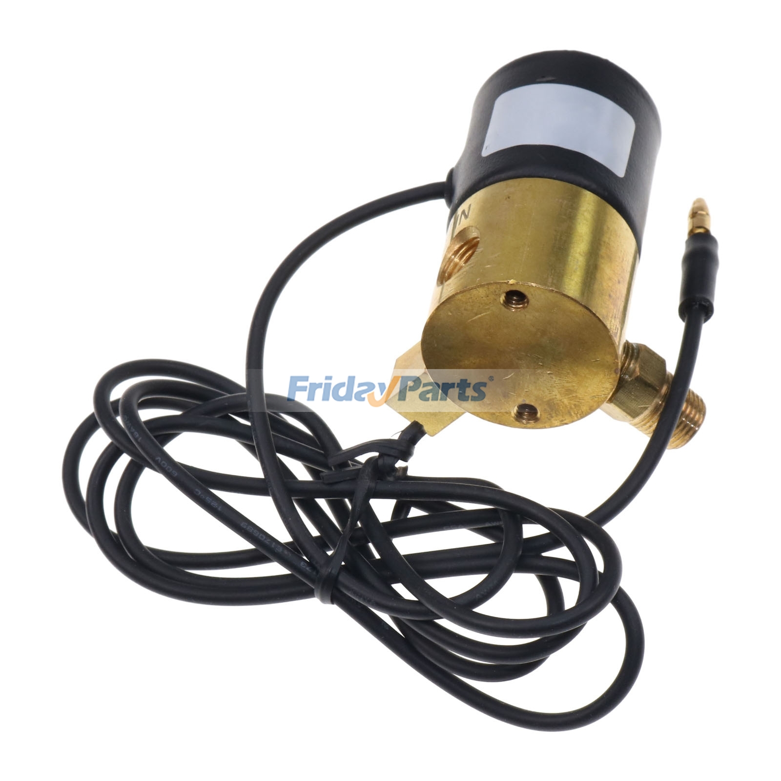 他ブランド用800 psi ブレーキ真鍮ソレノイド制御バルブ 直動式