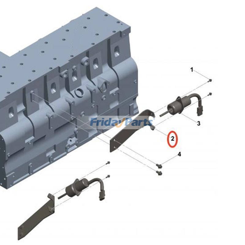 Solenoid Bracket for Engine