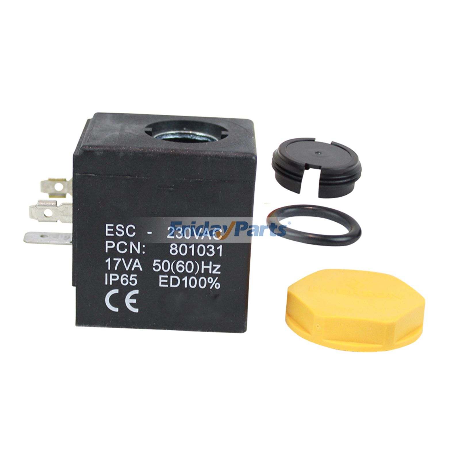 Bobina del solenoide - Sustituye a Emerson 801031 para Equipo Industrial
