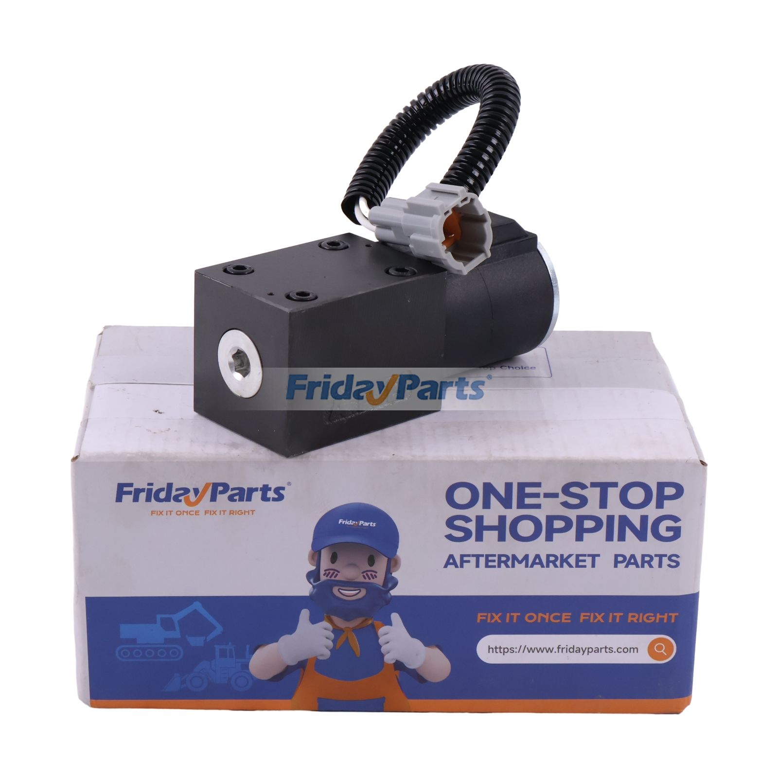 Solenoid Valve 3EB-15-58610 for Komatsu Forklift FD30-16 FD30-17