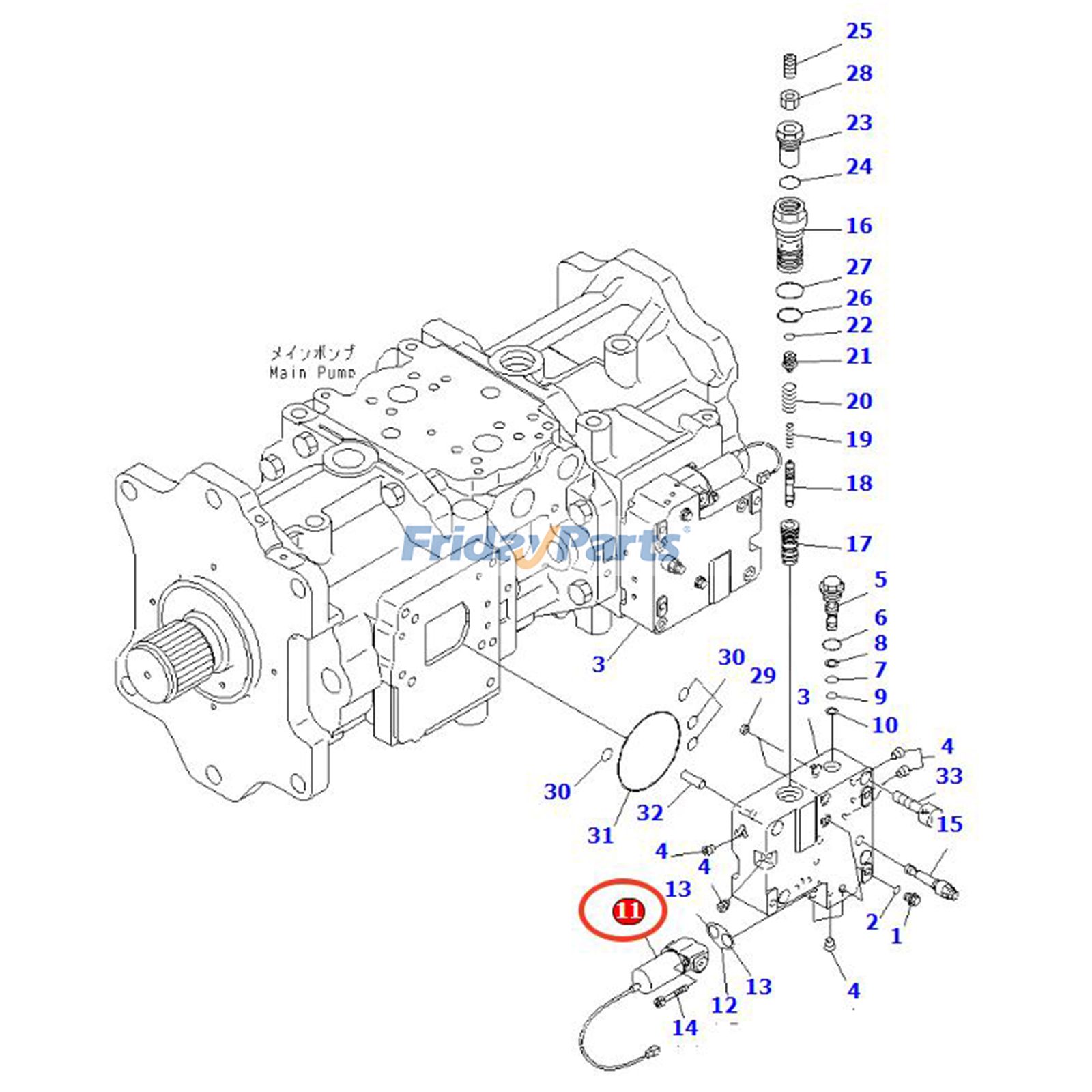 Solenoid Valve for Dozer,Excavator