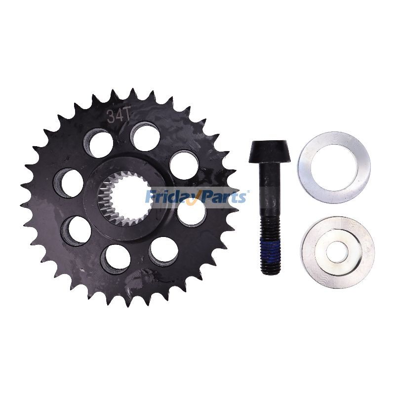 Motorcycle Solid Sprocket Compensator Kit for Harley-Davidson Softail FatBoy Dyna Blackline