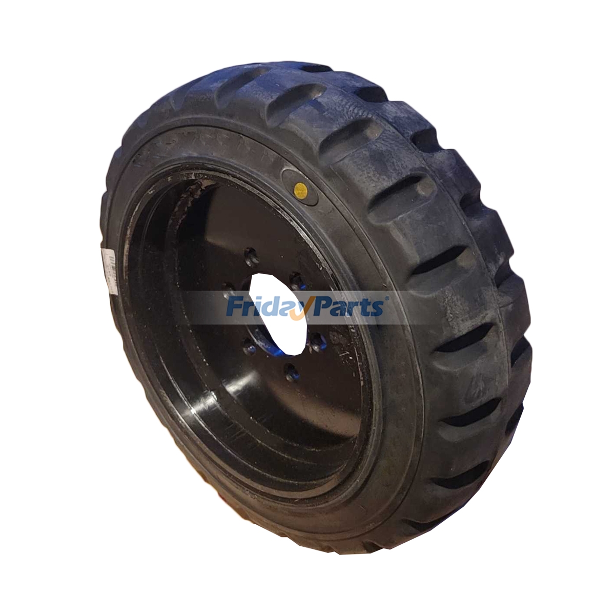 Solid Tire and Rim TN1059343 for Tennant Scrubber M20 M30 T20 510E 7300 7400 8010 8300 8410