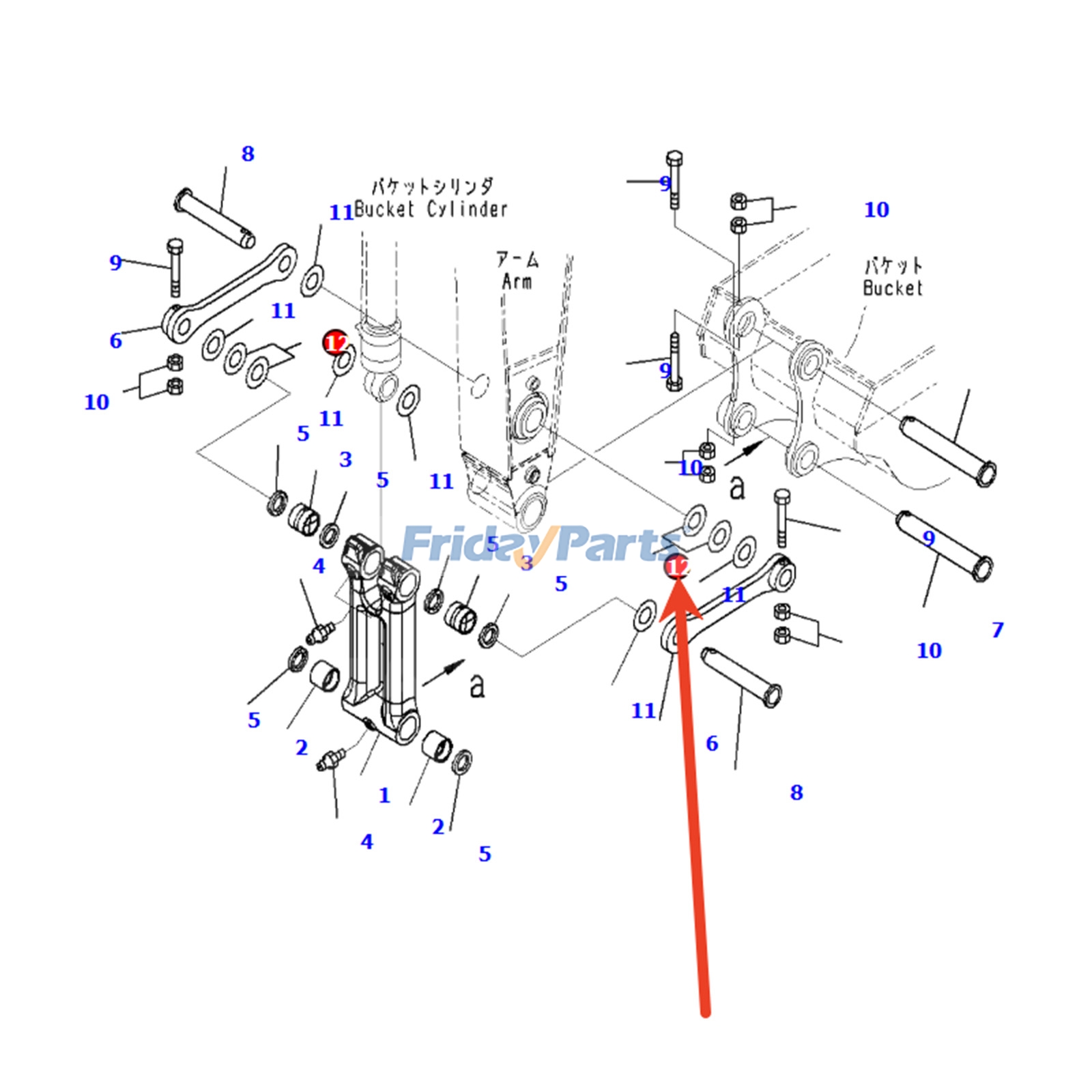 Entretoisepour Pelle