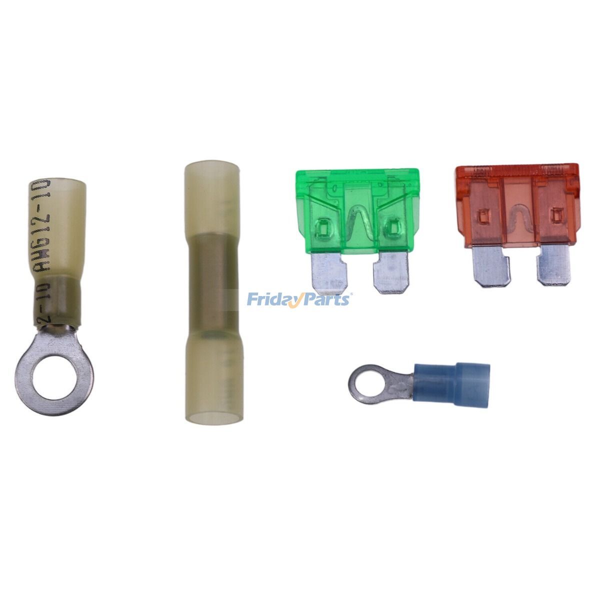 Spal 40/50 Amp Dual Fan Wiring Relay Harness Kit with Sensor For Spal Others