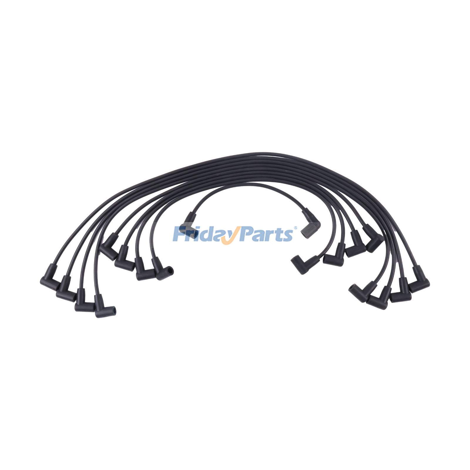 Jeu de fils d'allumage pour bougies d'allumage 84-816761Q4 pour moteurs Mercruiser 1981-1997 V8 305 et 350 avec allumages Thunderbolt IV et V