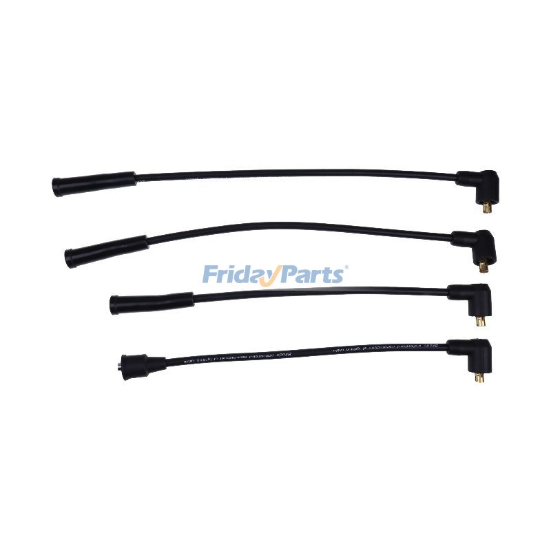 Juego de cables de bujía 42780 para tractores Massey Ferguson 135, 150, 20, 2200 y 2500, John Deere 1020, 1520, 300, 301, 302 y 380